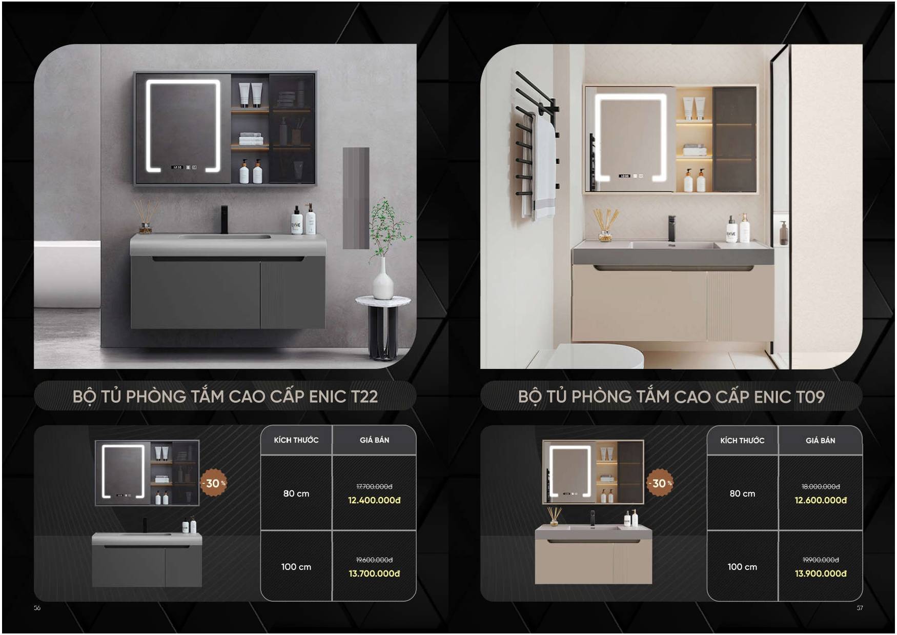 Bảng giá và Catalogue Thiết bị vệ sinh thông minh ENIC /Page 28
